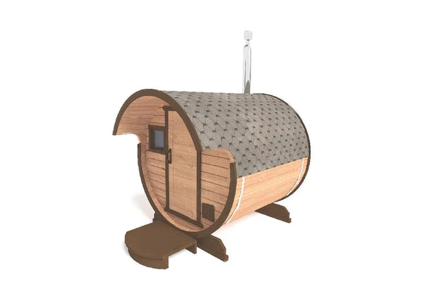 Canopy Barrell Sauna 2.75M/9FT